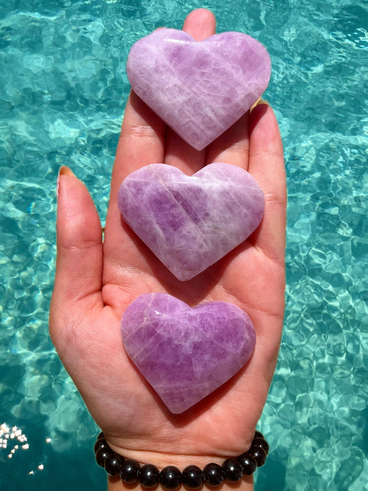 Kunzite Heart