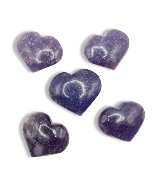 Purple Aventurine Heart