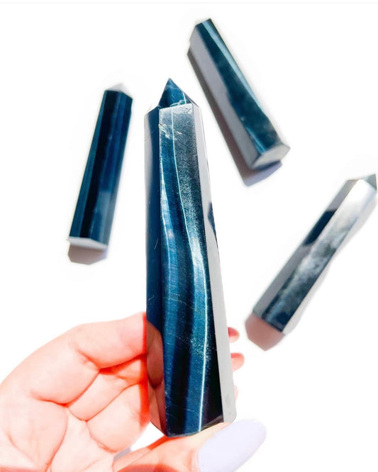Blue Tiger’s Eye Point