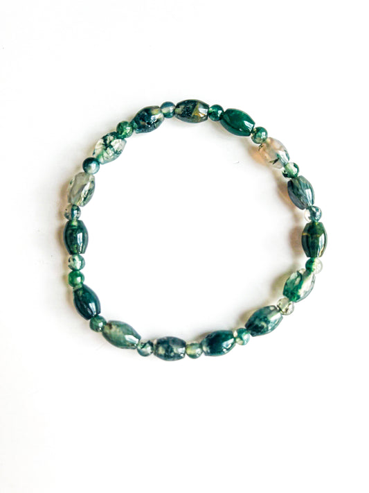 Moss Agate Bracelet