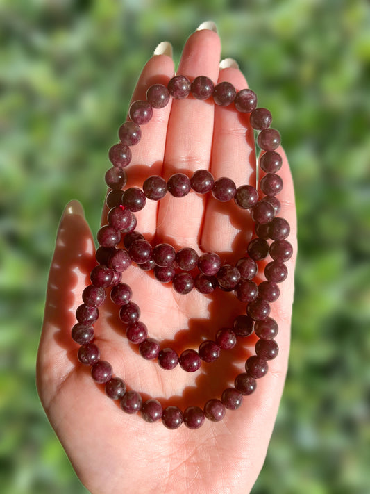 Pink Tourmaline Bracelet
