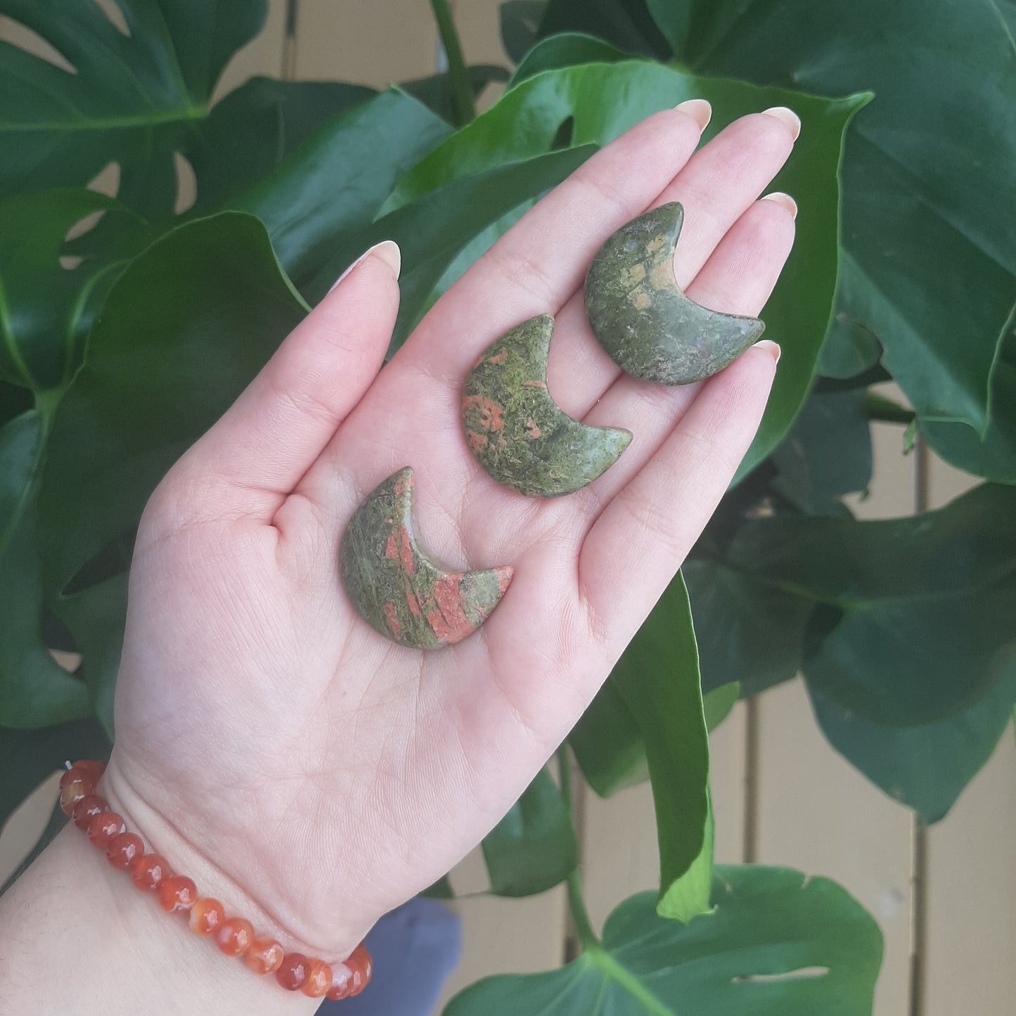 Unakite Mini Moon