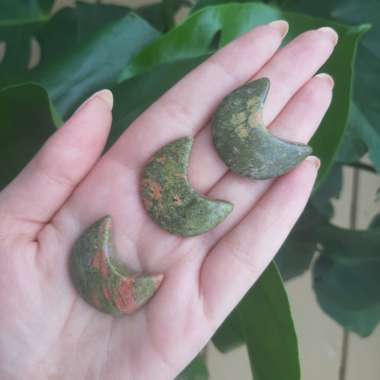 Unakite Mini Moon