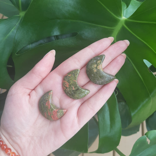 Unakite Mini Moon