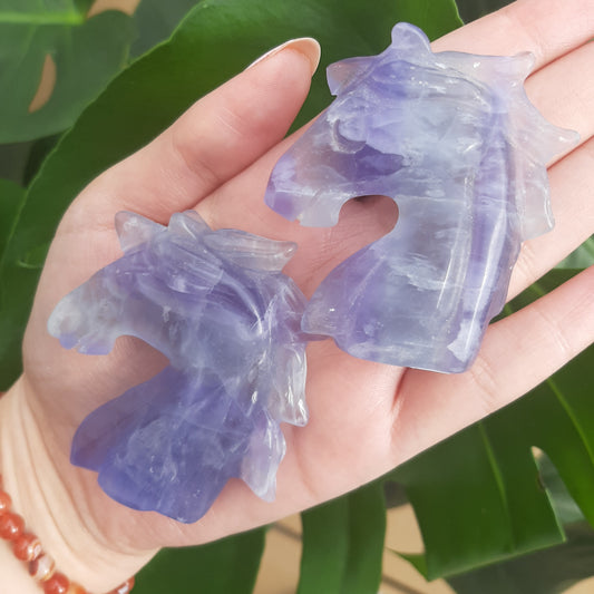 Purple Fluorite Unicorn