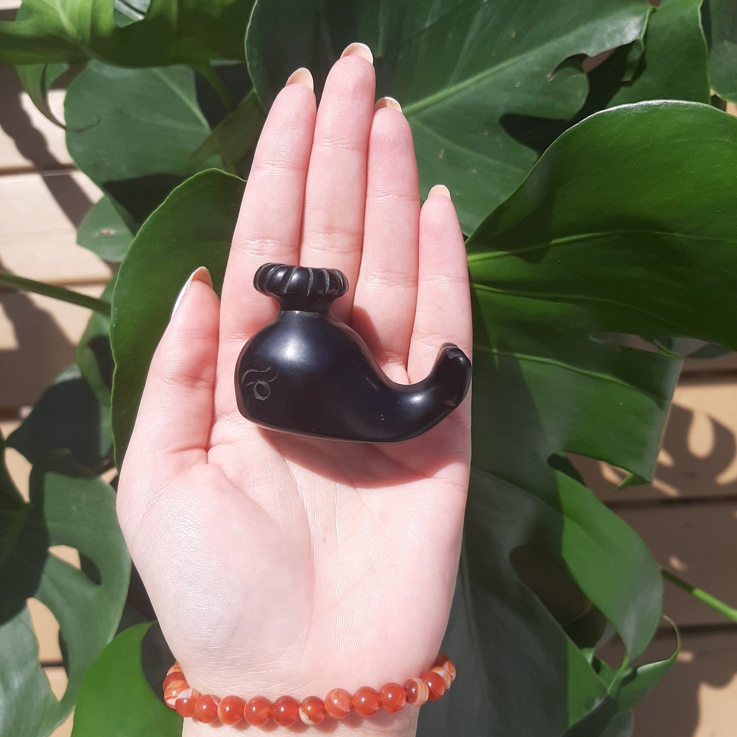 Black Obsidian Whale