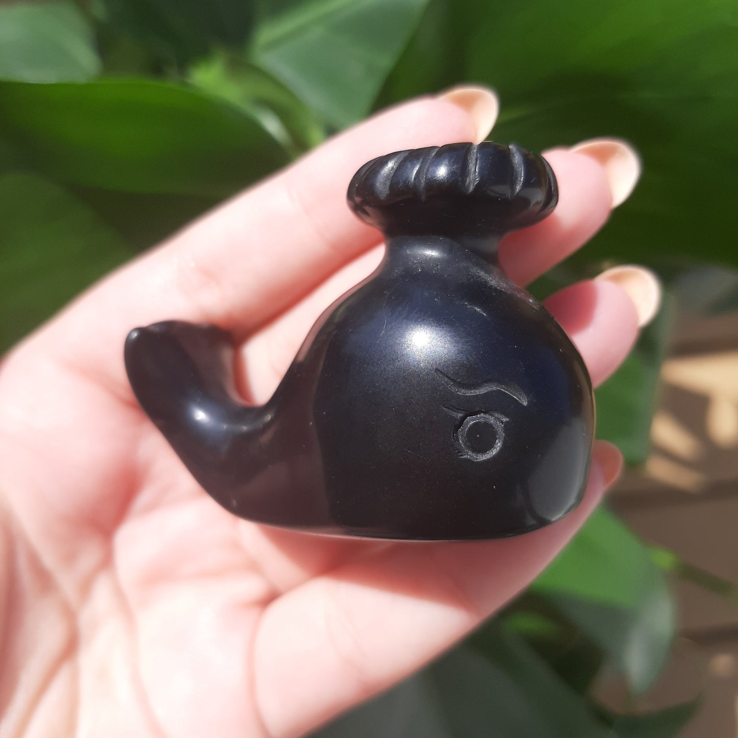 Black Obsidian Whale