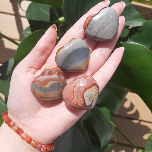 Polychrome Jasper Heart