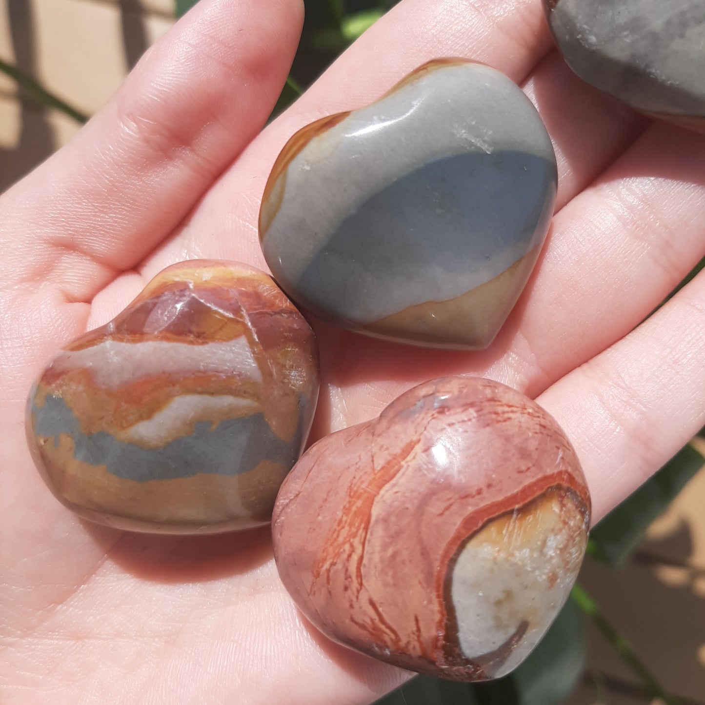 Polychrome Jasper Heart