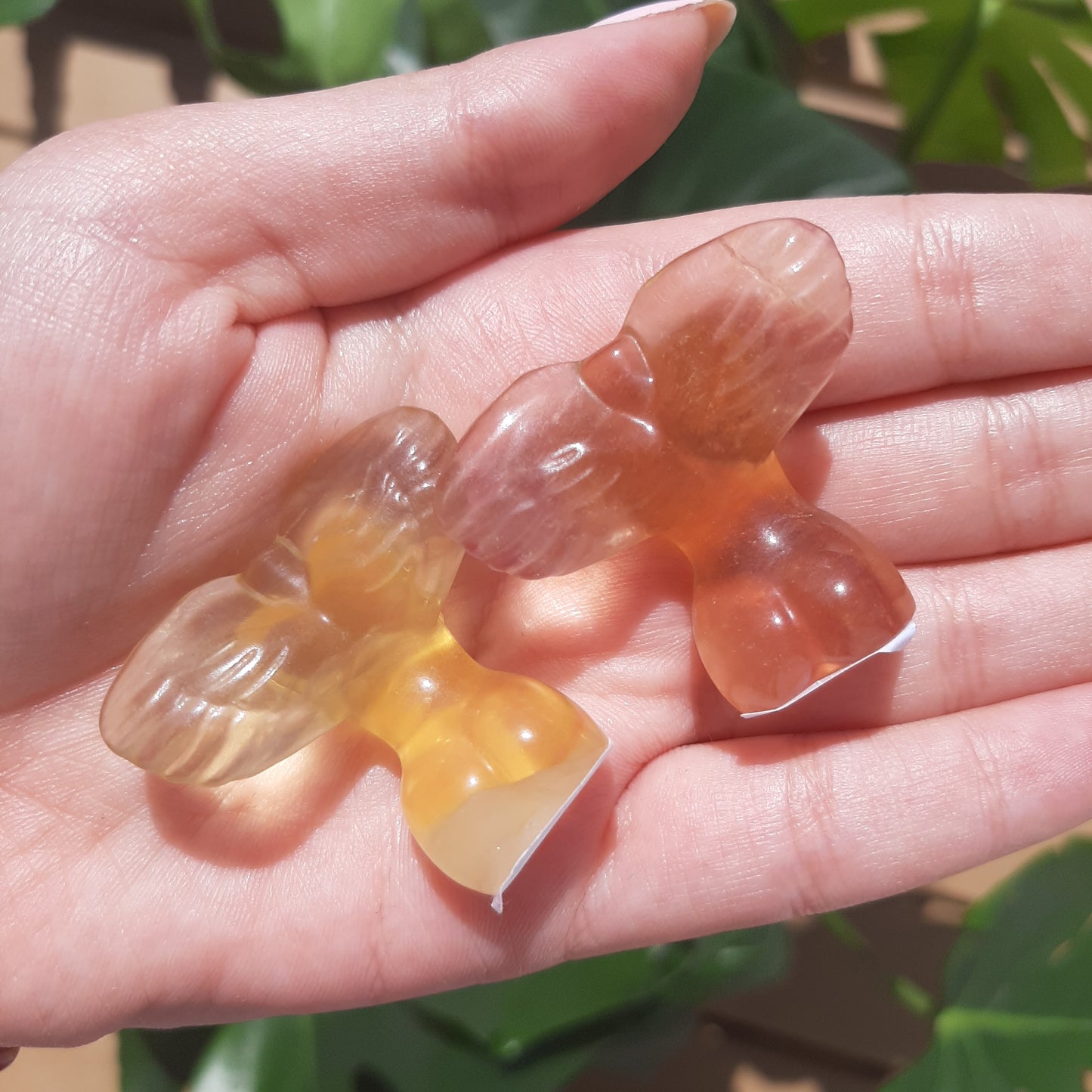 Yellow Fluorite Angel Body