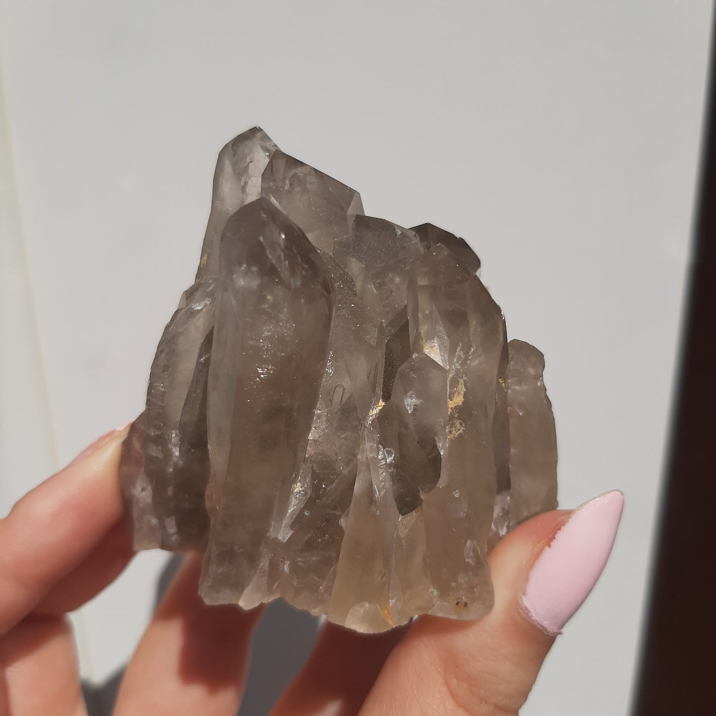 Smoky Quartz Cluster