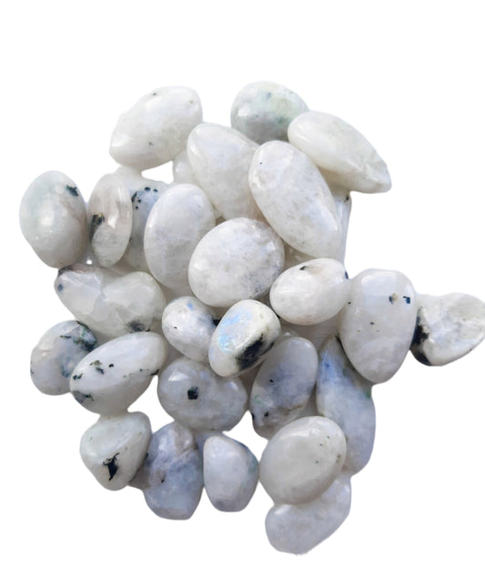 White Moonstone Tumble Stone