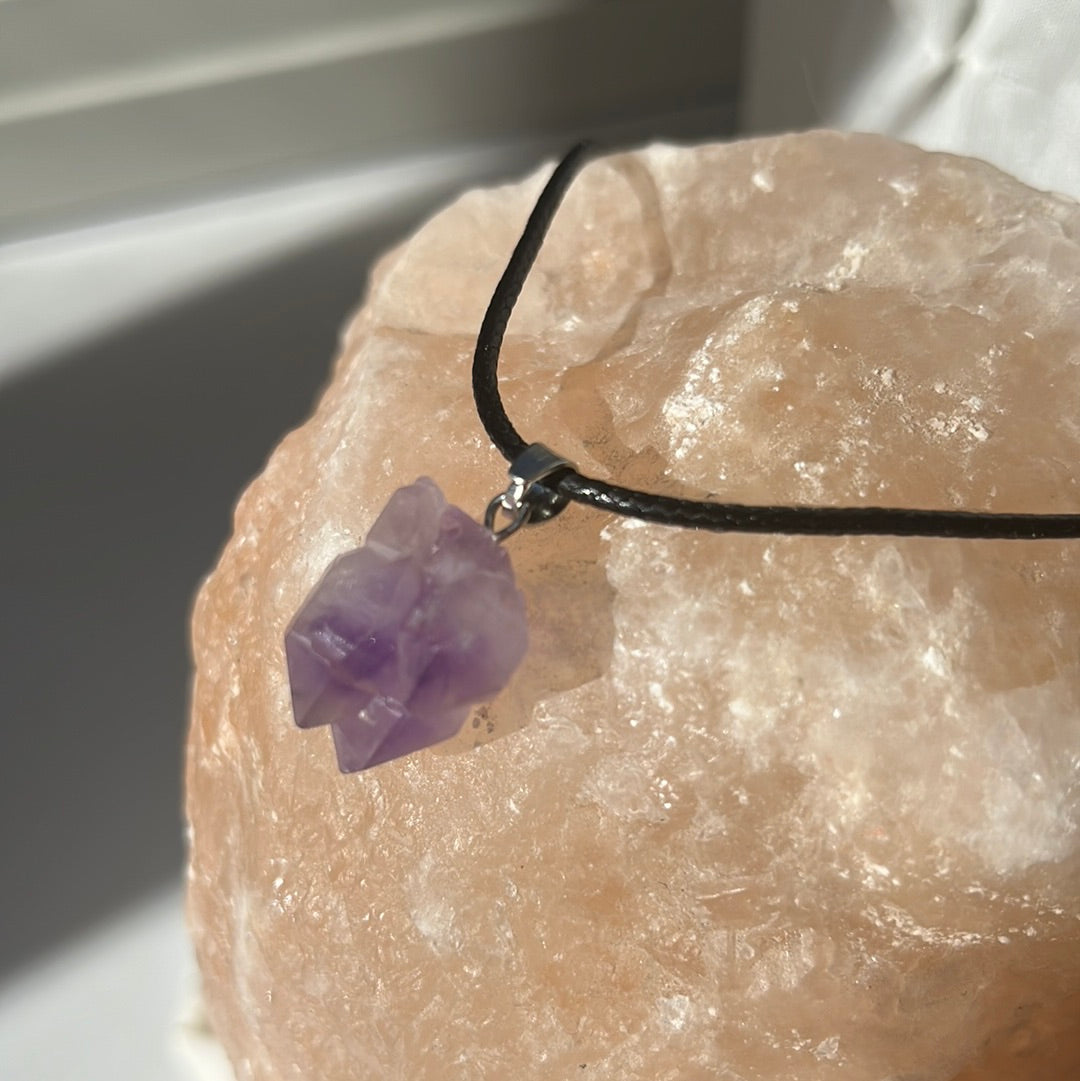 Amethyst Raw Necklace