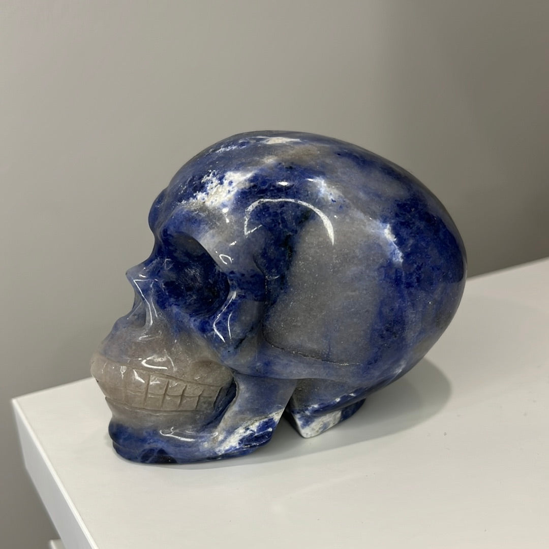 Large Sodalite Skull