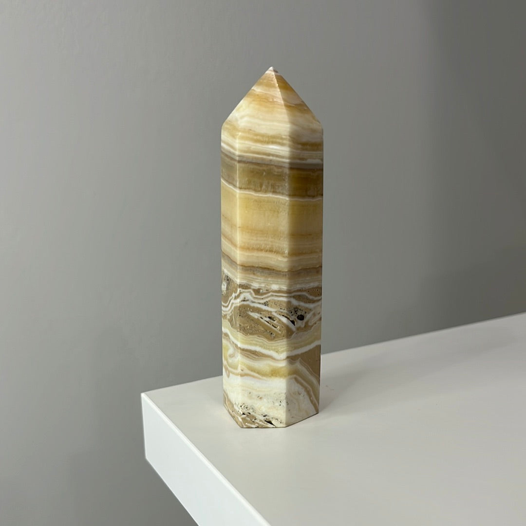 Orange Calcite Point