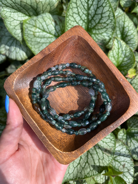 Moss Agate Bracelet