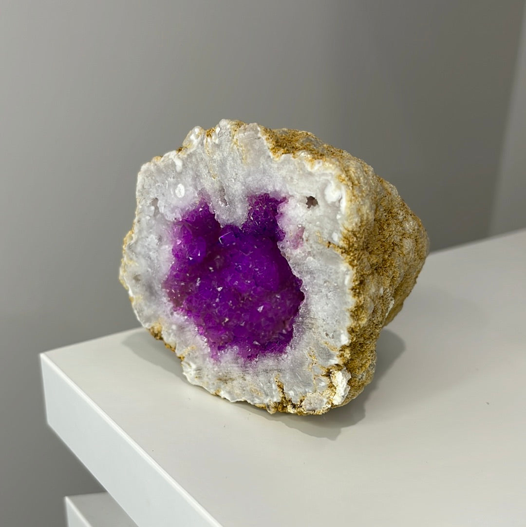 Purple Aura Geode