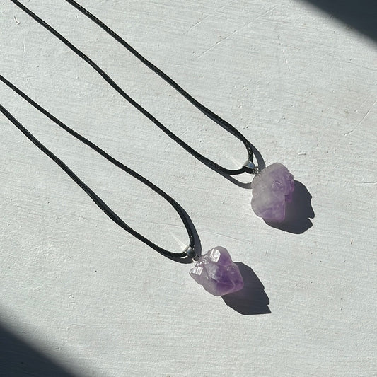 Amethyst Raw Necklace