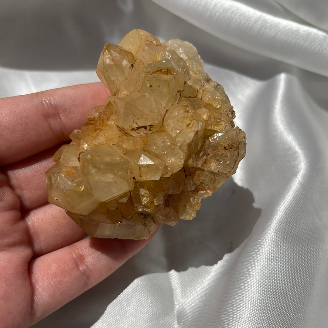 Zambian Citrine Cluster