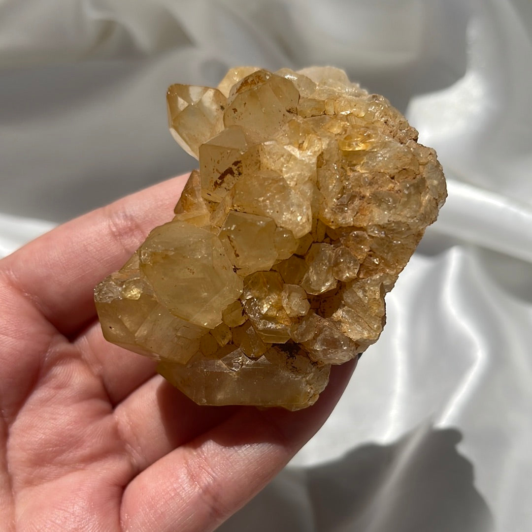 Zambian Citrine Cluster