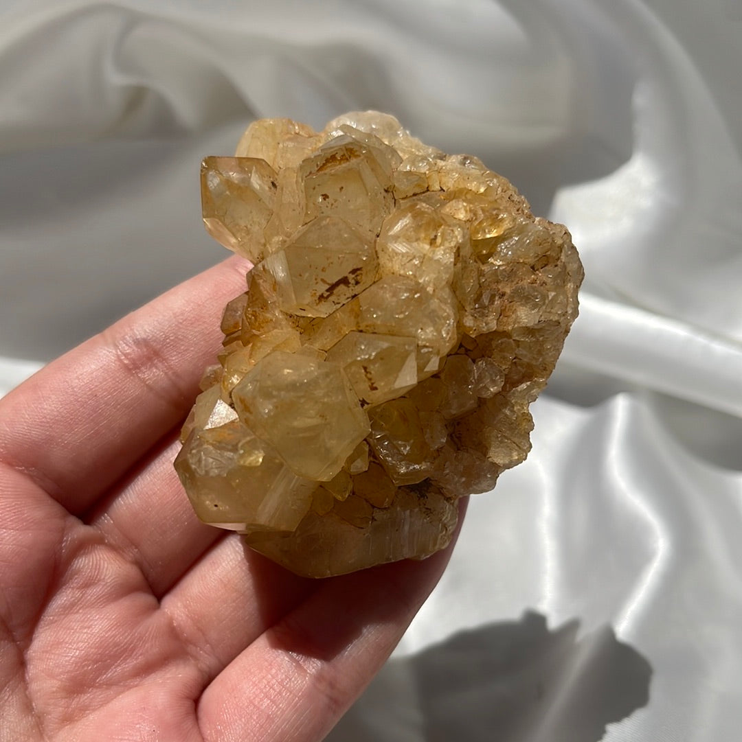 Zambian Citrine Cluster