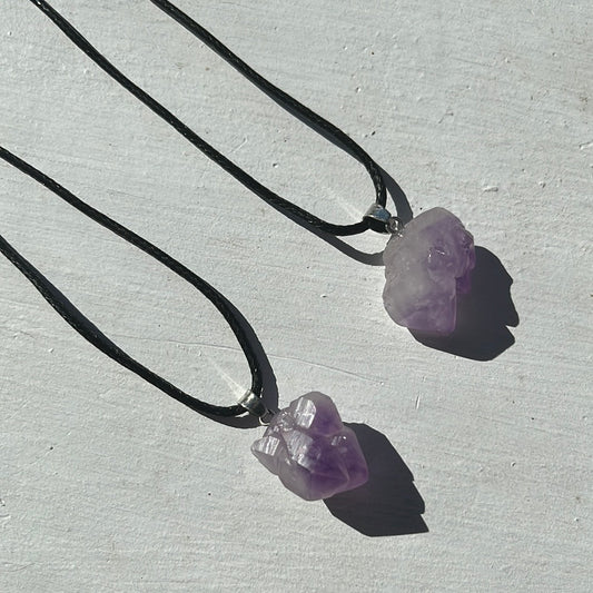 Amethyst Raw Necklace