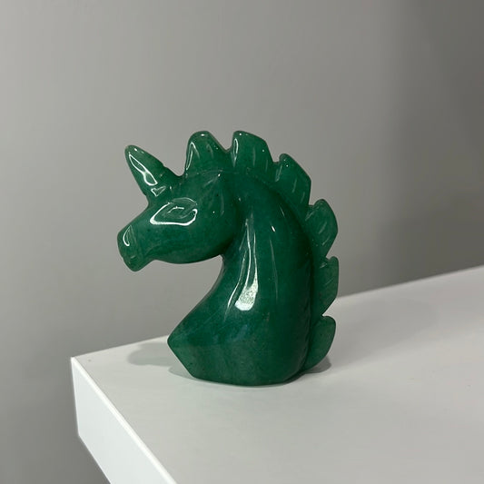 Green Aventurine Unicorn