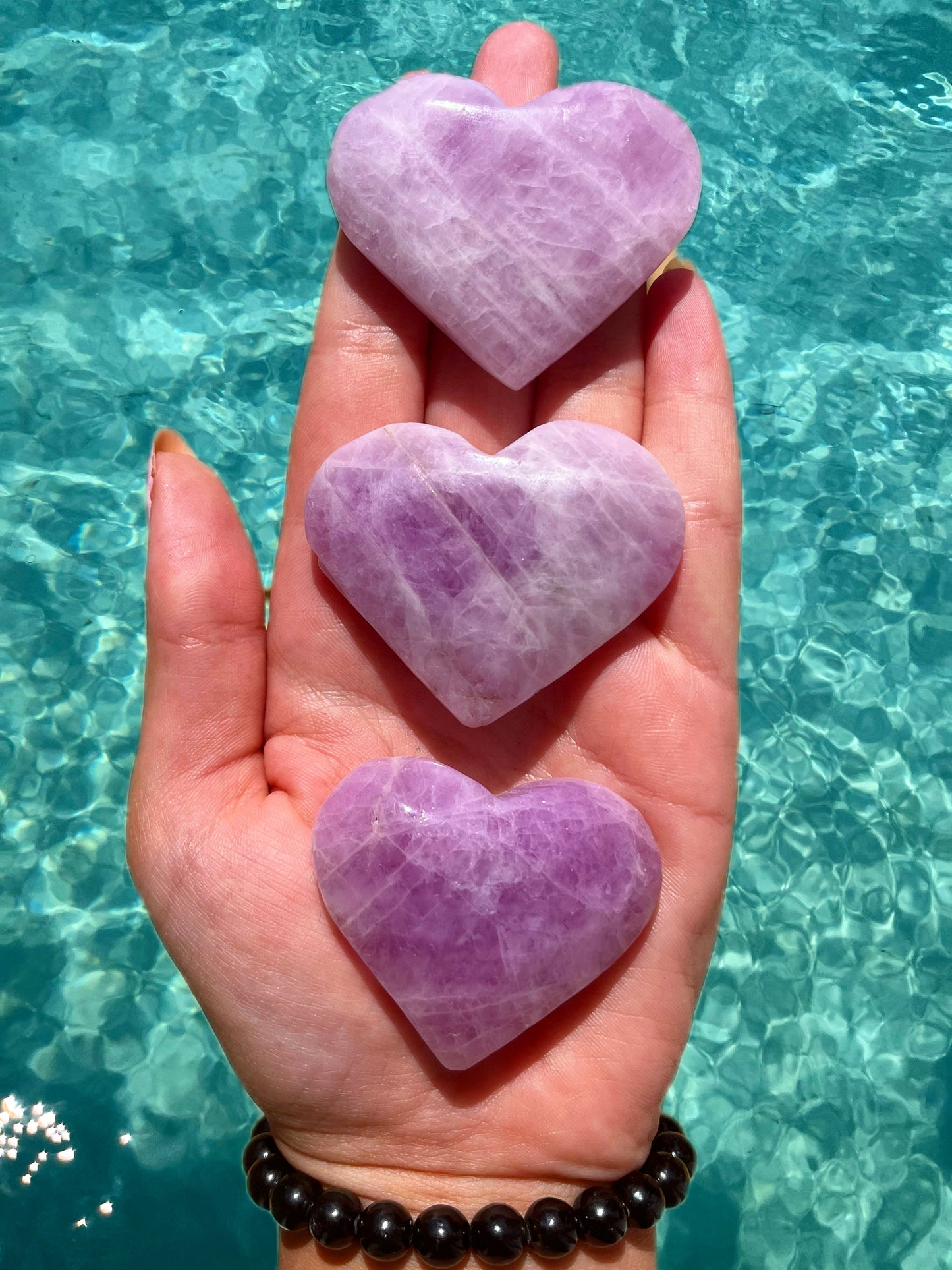 Kunzite Heart