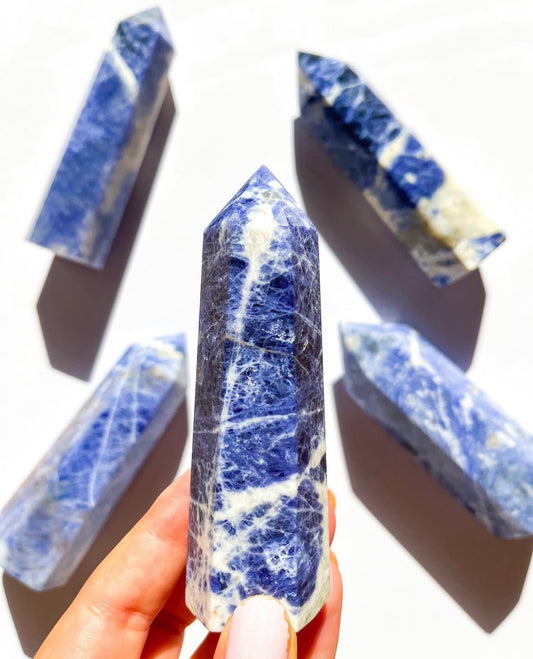 Light Blue Sodalite Point
