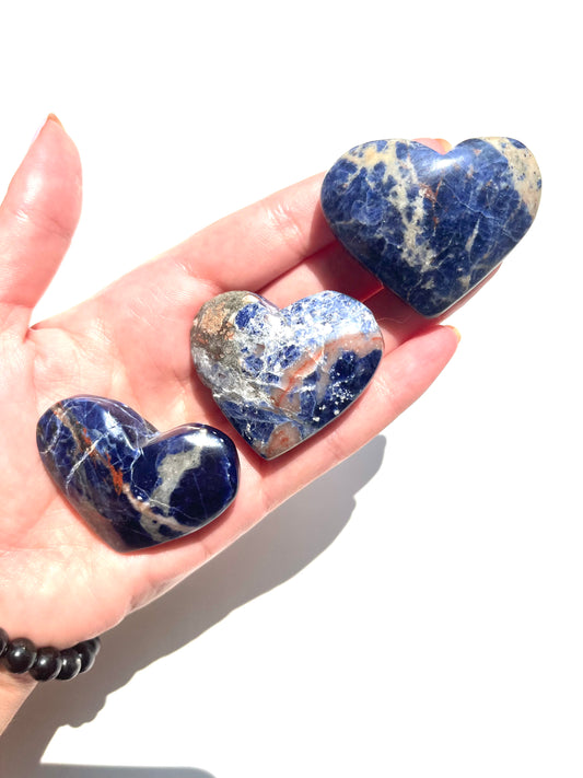 Sodalite Heart