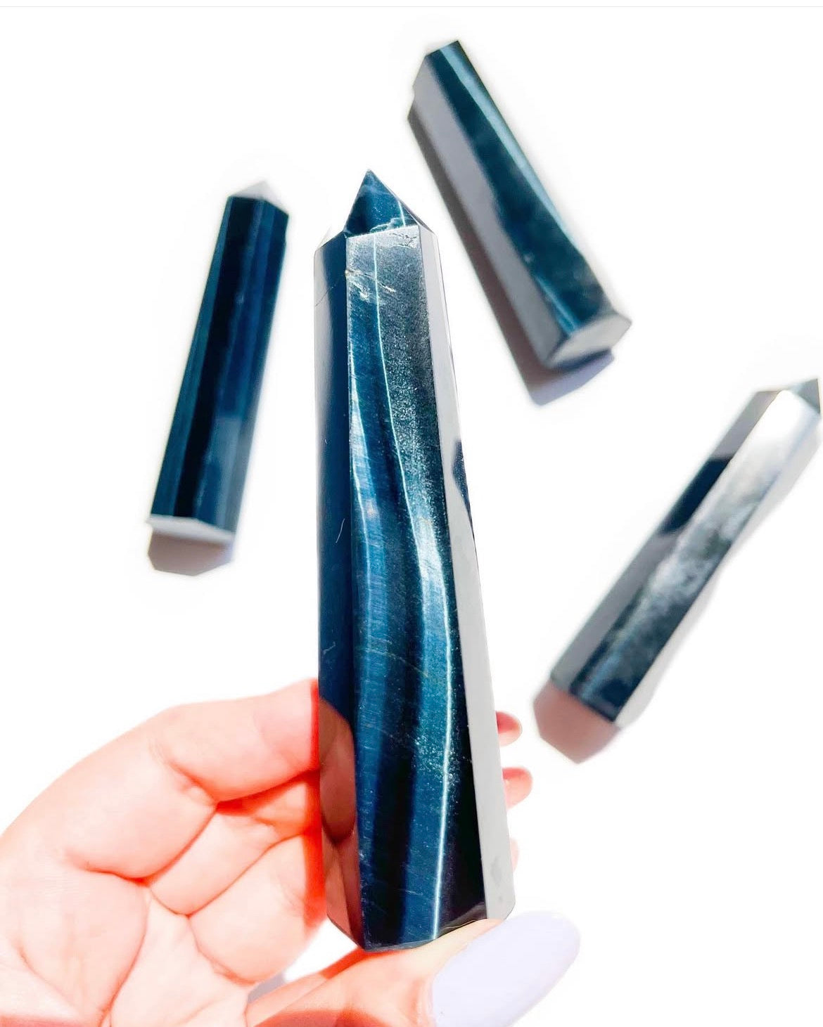 Blue Tiger’s Eye Point
