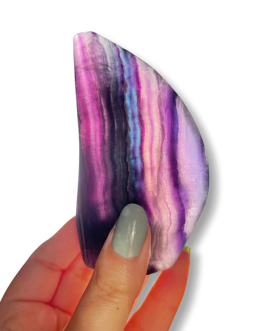 Rainbow Fluorite Standing Freeform