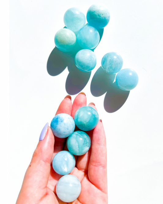Aquamarine Mini Sphere