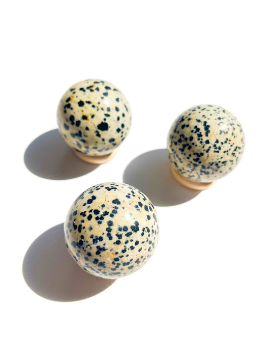 Dalmatian Jasper Sphere