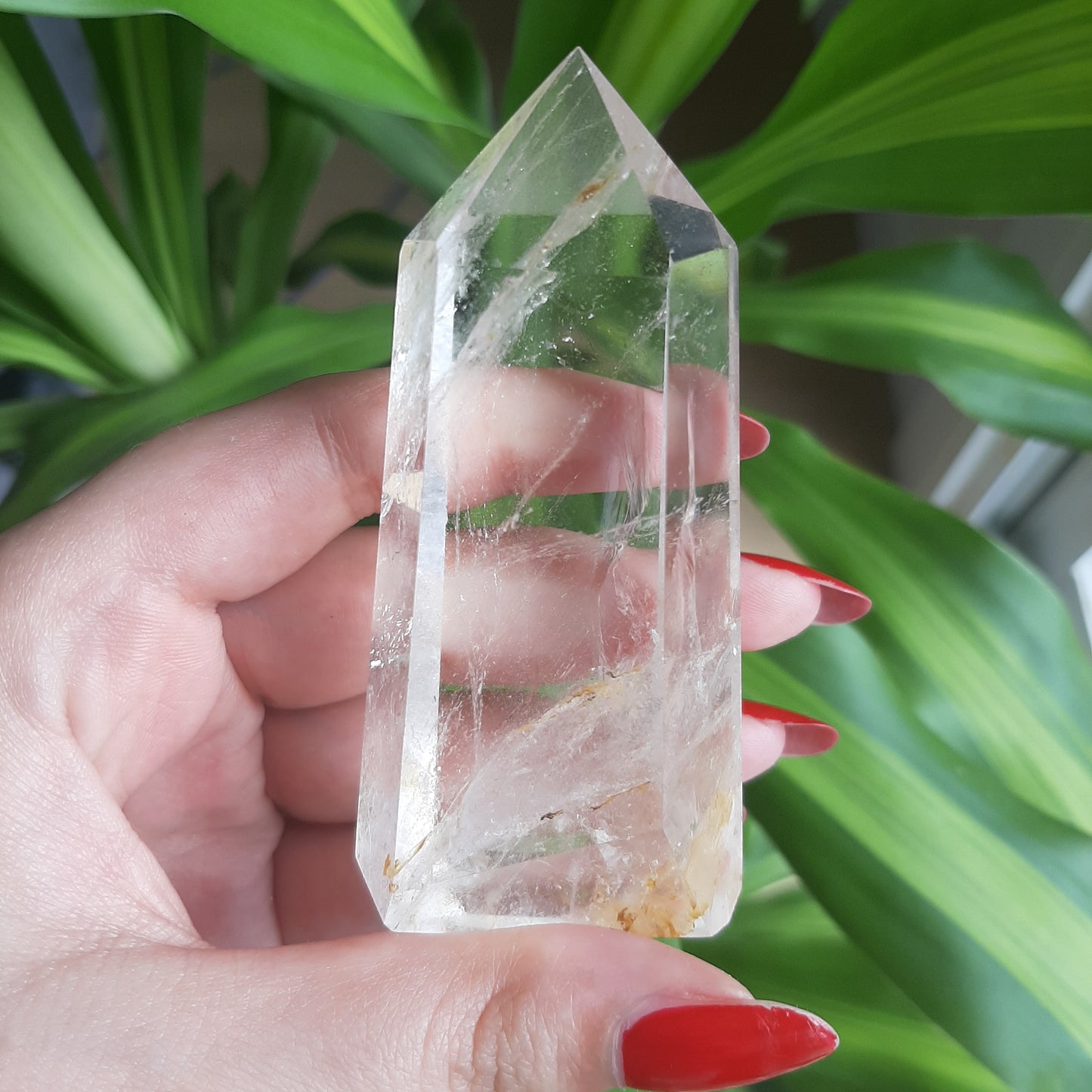 Clear Quartz x Golden Healer Point