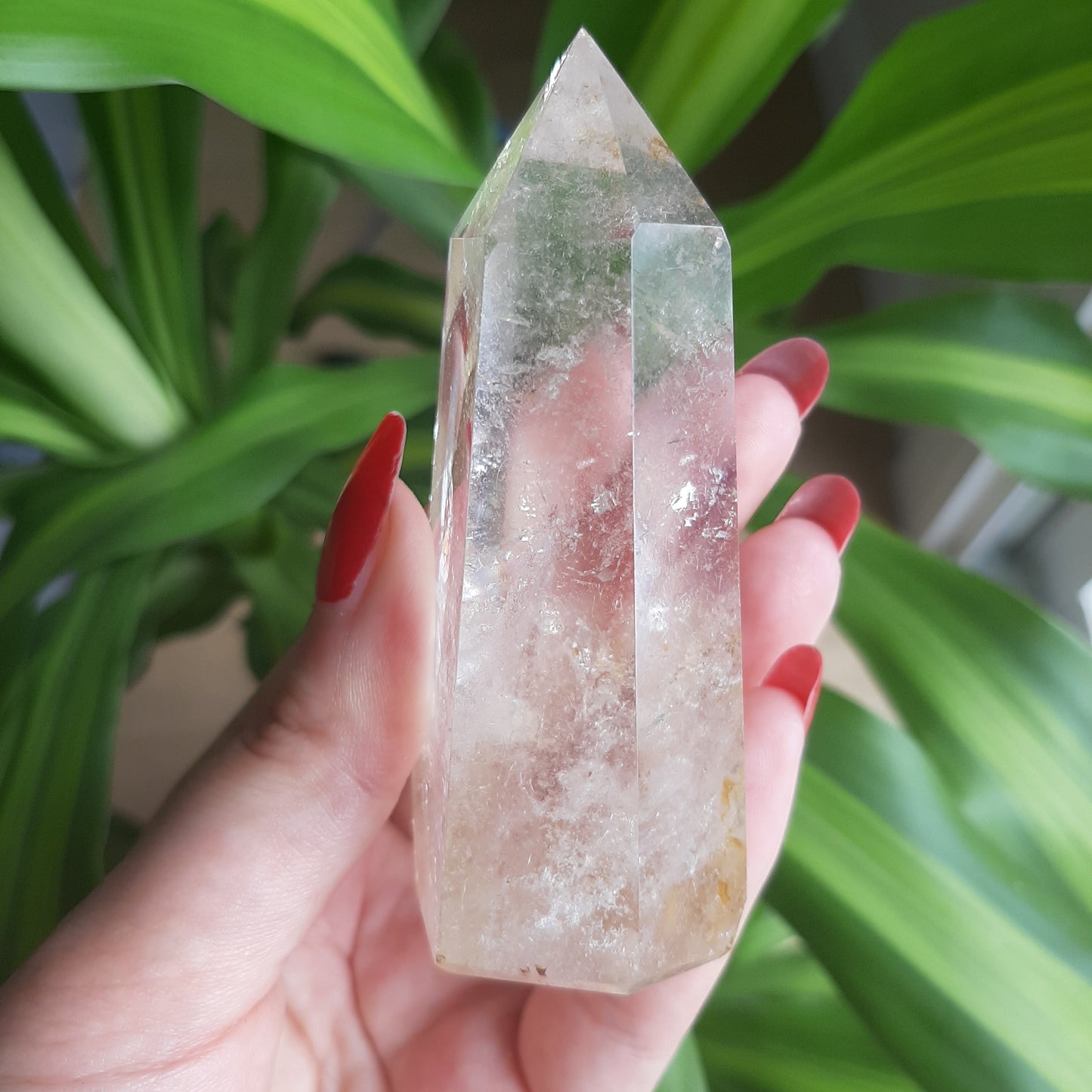 Clear Quartz x Golden Healer Point