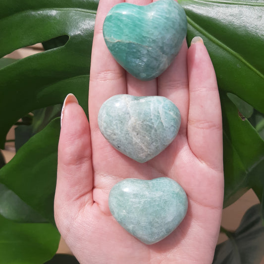 Amazonite Heart