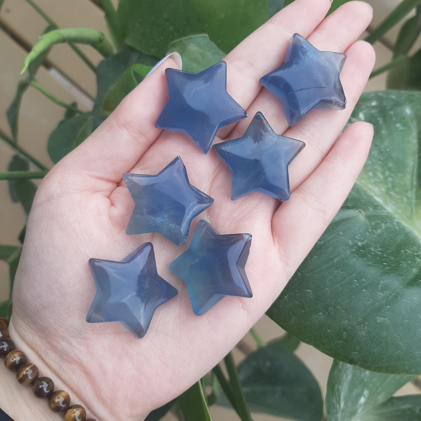 Blue Fluorite Star