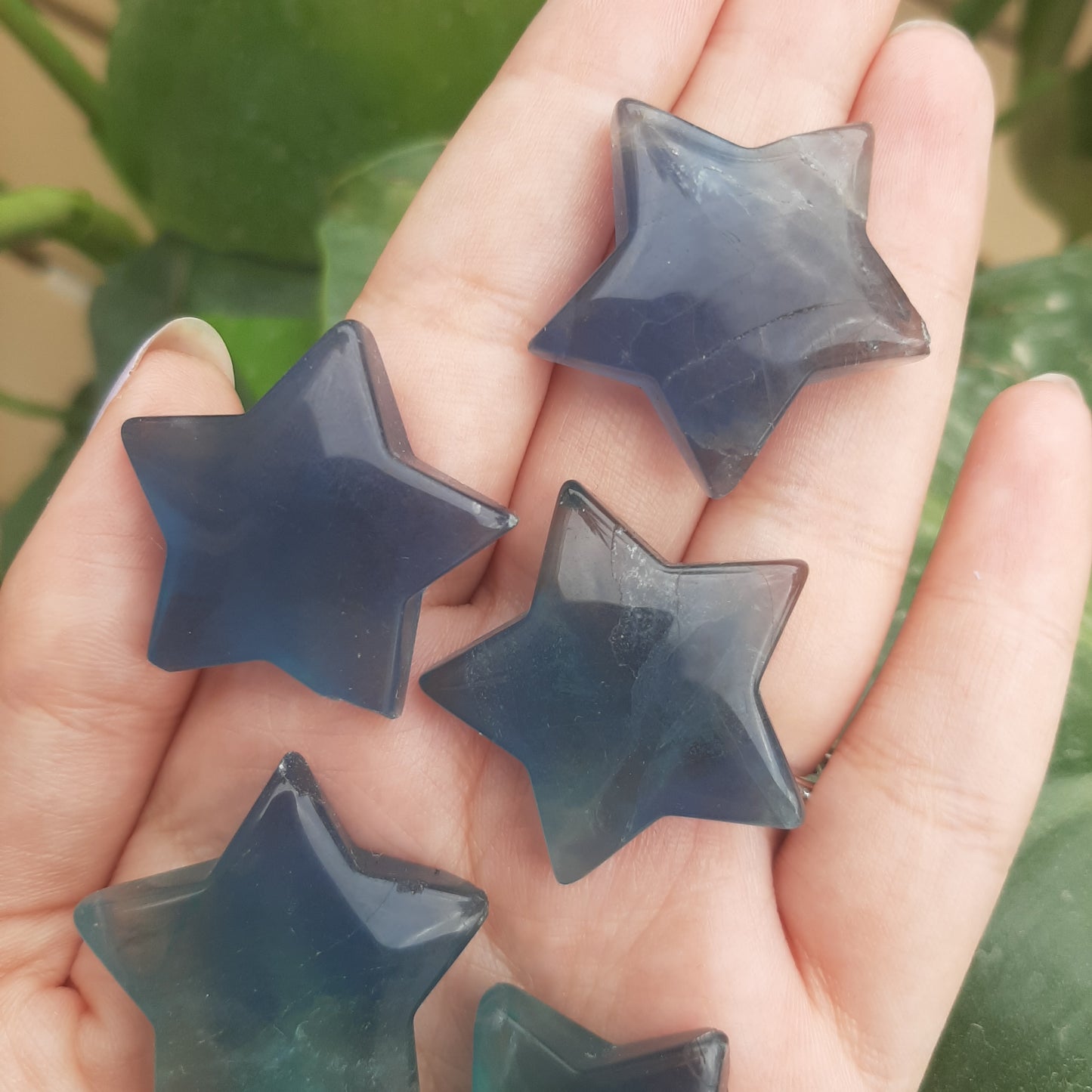 Blue Fluorite Star