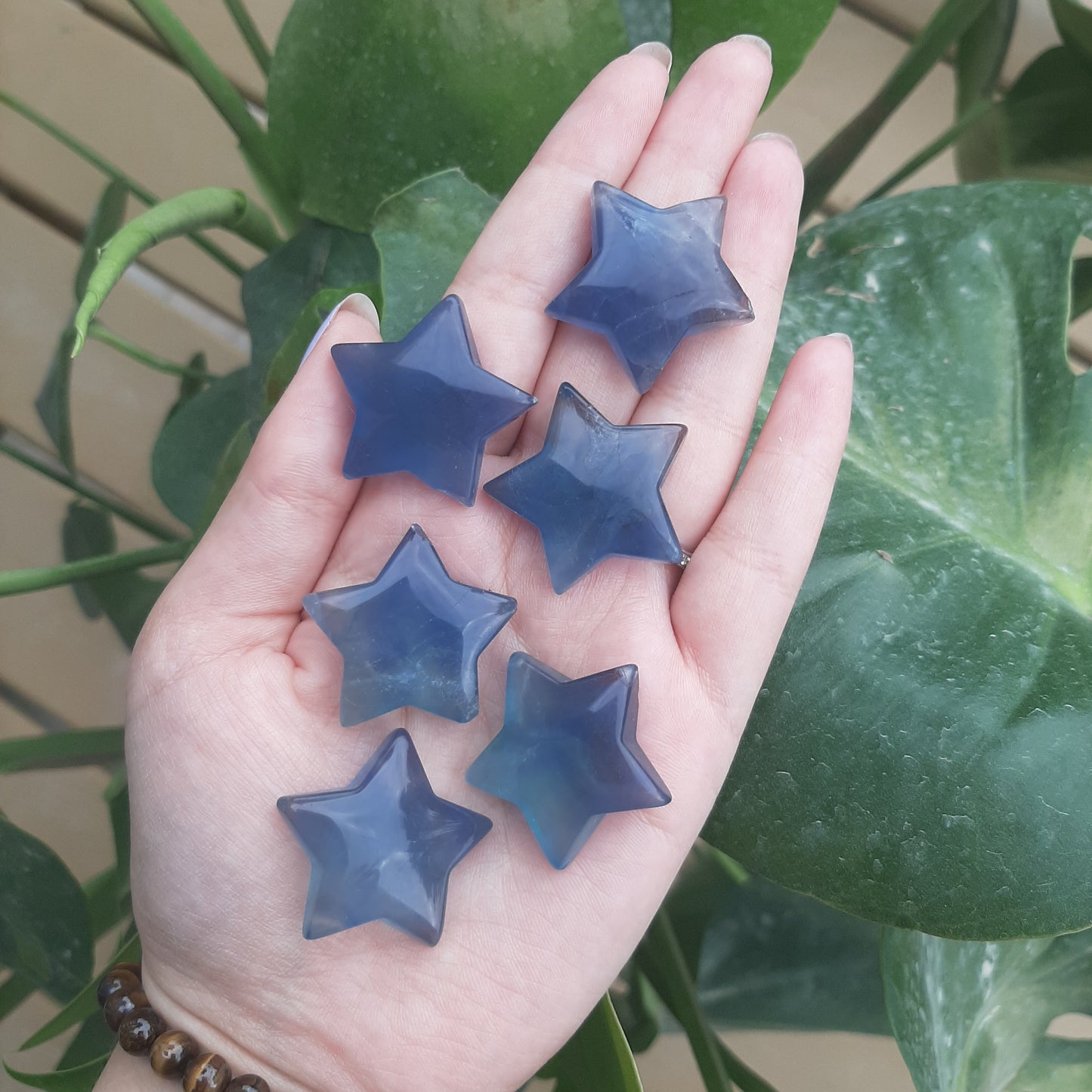 Blue Fluorite Star