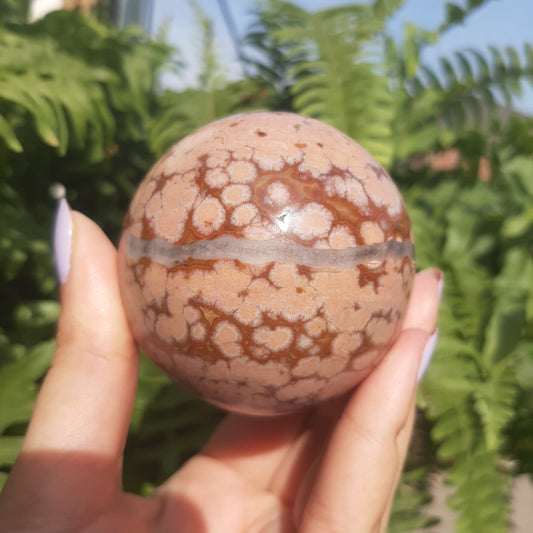 Ocean Jasper Sphere