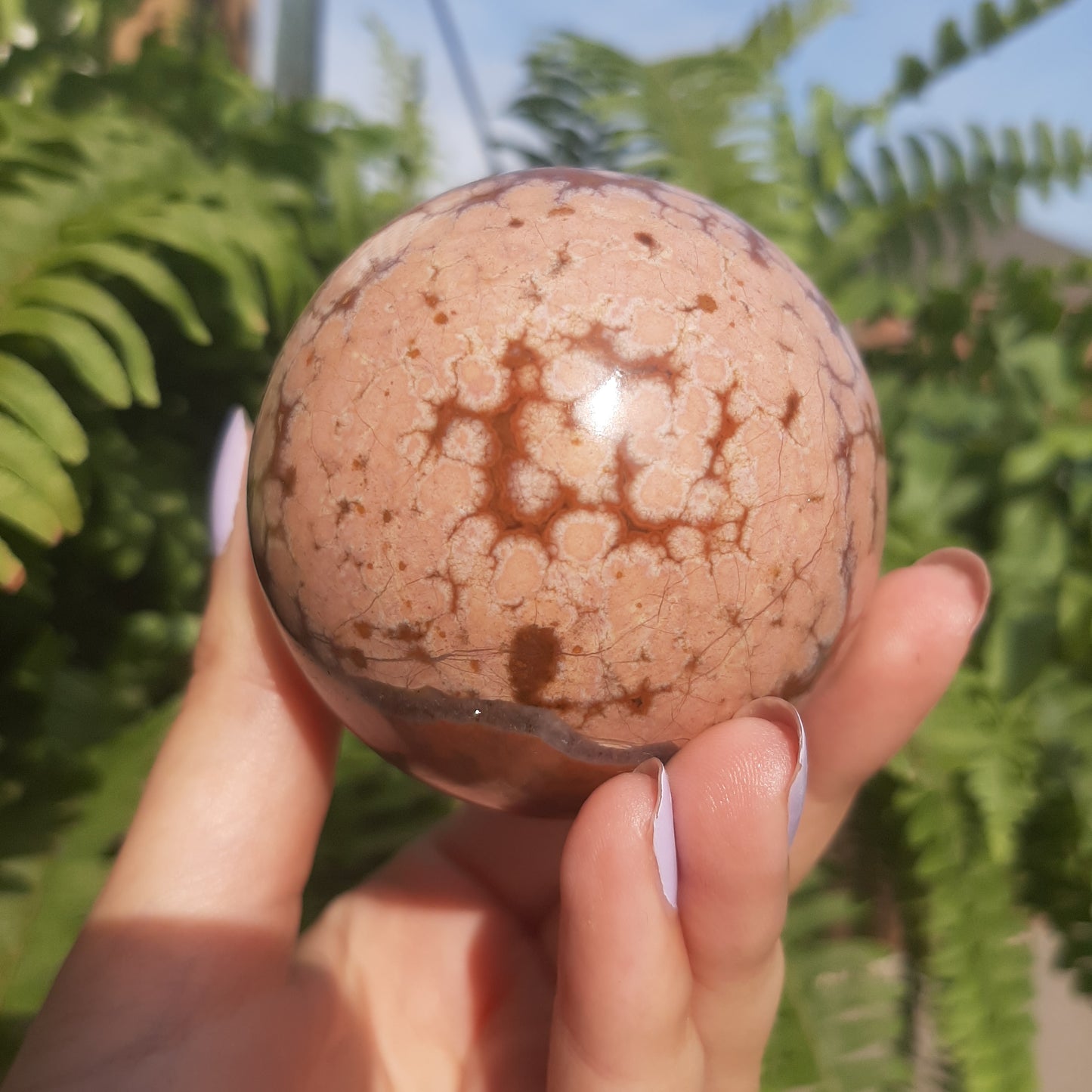 Ocean Jasper Sphere