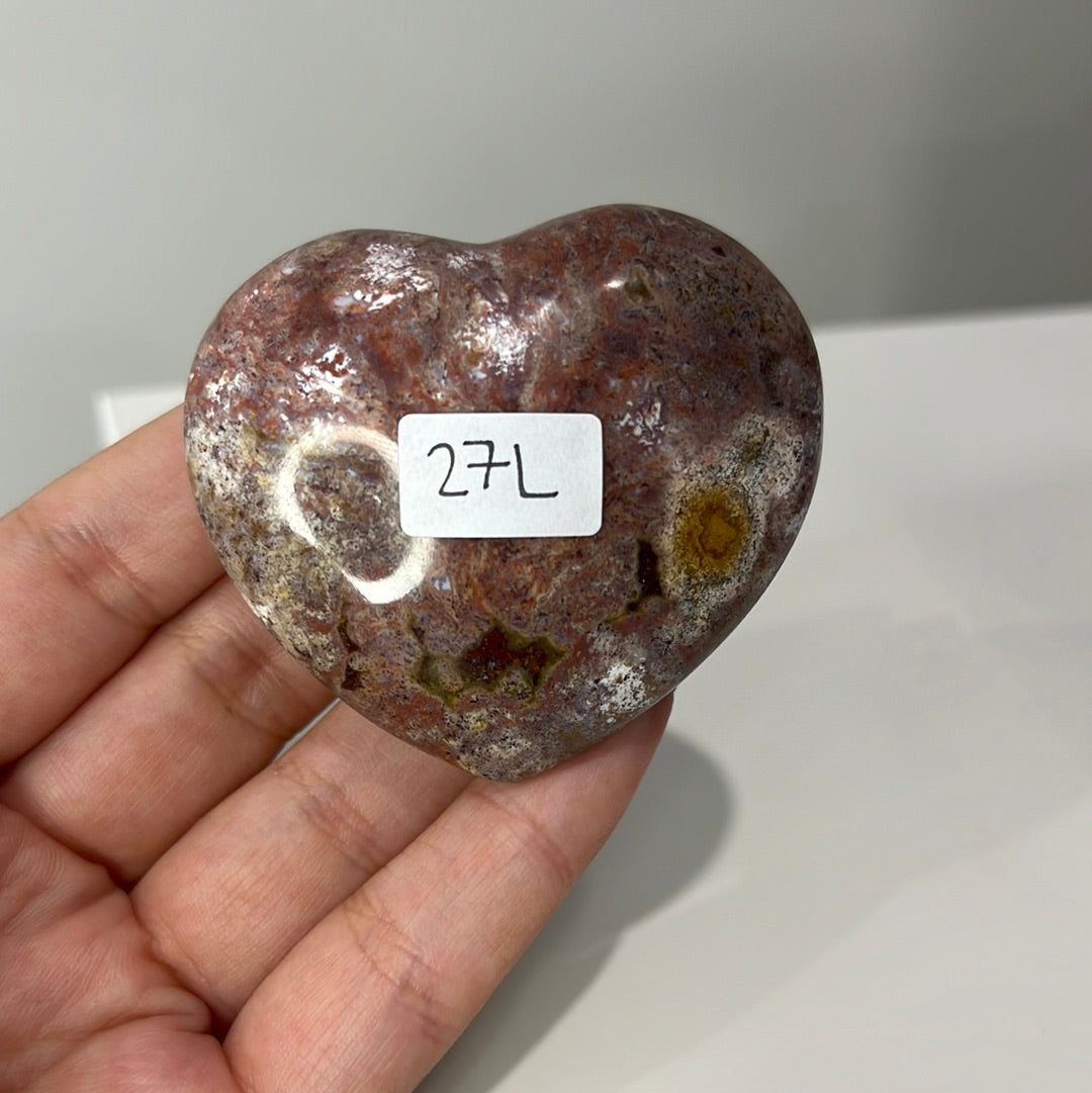 Ocean Jasper Heart