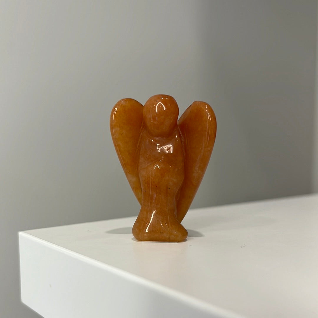 Orange Aventurine Angel