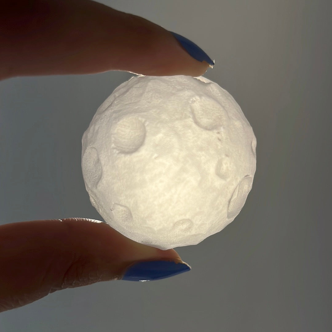 Clear Quartz Moon
