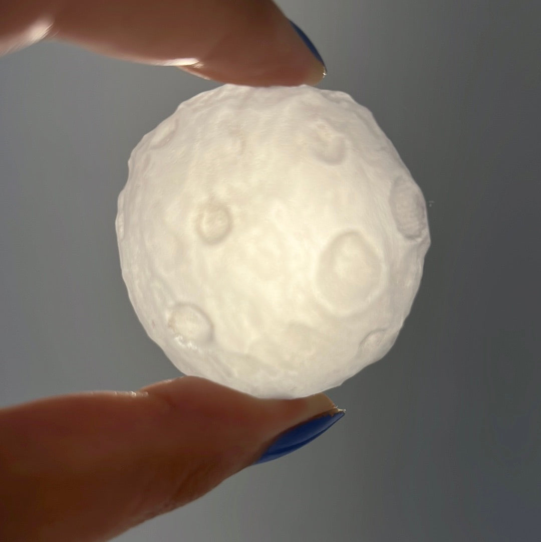 Clear Quartz Moon