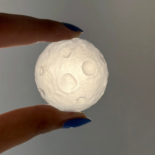 Clear Quartz Moon