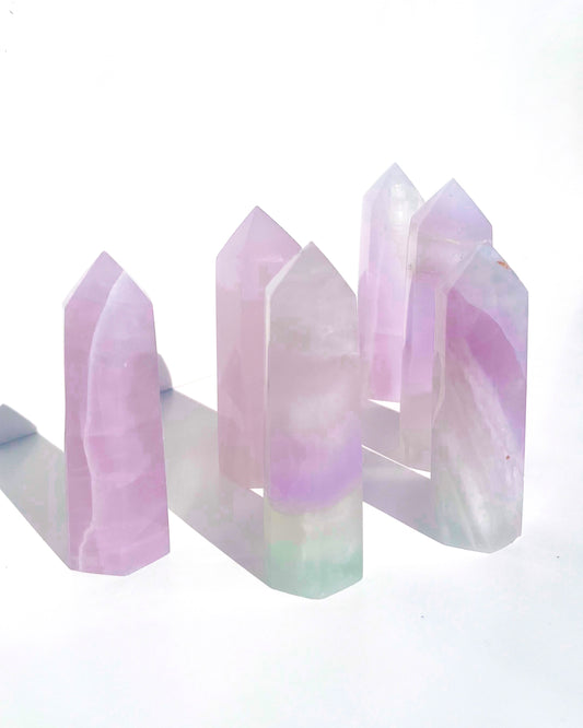 Lavender Fluorite Point