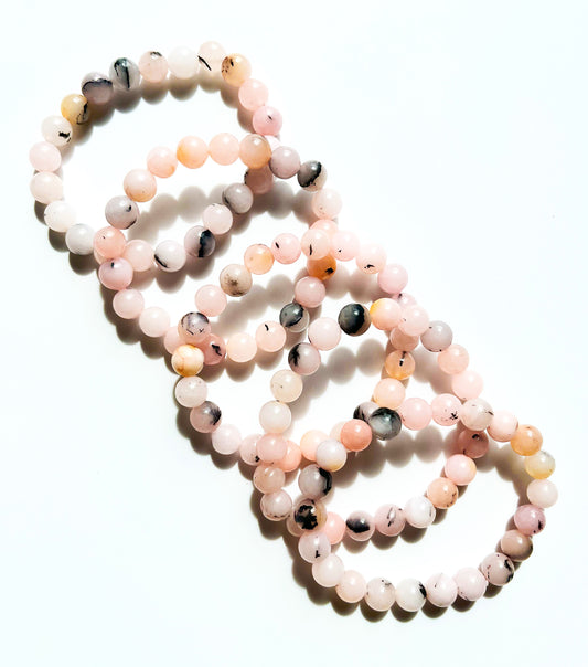 Australian Pink Opal Bracelet