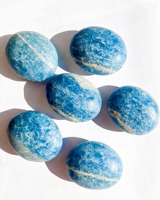 Blue Calcite Palm